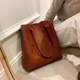 Lady Multifunction PU Leather Daily Books Handbags