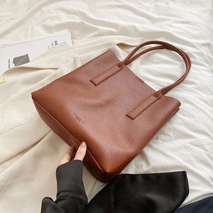 Lady Multifunction PU Leather Daily Books Handbags