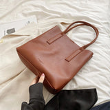 Lady Multifunction PU Leather Daily Books Handbags
