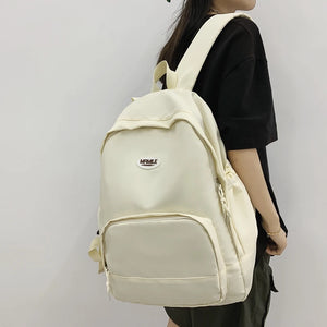 Large Capacity Student Backpack Casual Woman Travel Rucksack