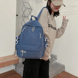 Large-capacity Oxford Student Backpack