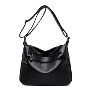 High Quality Sheepskin Leather Tote Bag for Women