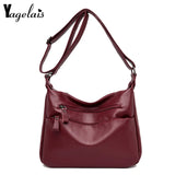 High Quality Sheepskin Leather Tote Bag for Women