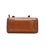Vintage Leather Handbag High Casual Women Bag Ladies Shoulder Crossbody