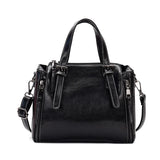 Vintage Leather Handbag High Casual Women Bag Ladies Shoulder Crossbody
