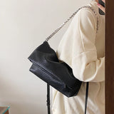 Women Fashionable PU Leather Tote Handbags Large Capacity Bags