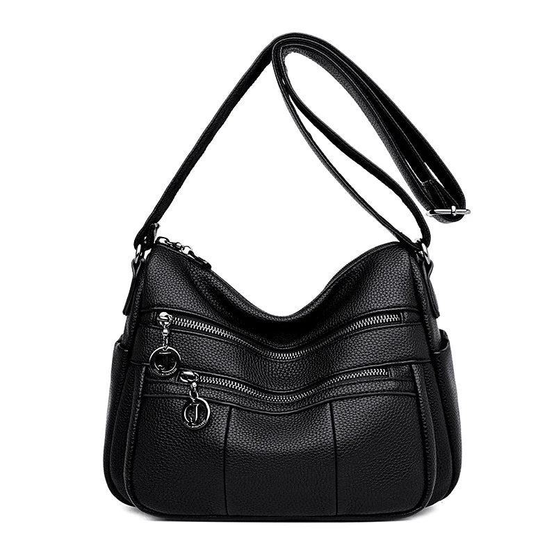 Women's Geniune Leather Shoulder Bag for Work