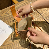 Mini Leather Shoulder Crossbody Bag for Women
