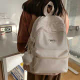Multi-pocket Student Backpack School Bag For Teenage Girls Boys