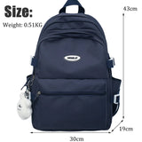 Multi-pocket Student Backpack School Bag For Teenage Girls Boys