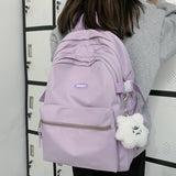 Multi-pocket Student Backpack School Bag For Teenage Girls Boys