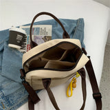 Panelled Nylon Shoulder Bag Women's Handbag