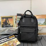 Nylon Waterproof Women School Backpacks for Teenage Girls