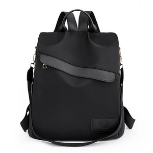 Nylon Women Backpack Anti Theft Bagpack Waterproof Rucksack Lady Large Capacity