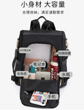 Nylon Women Backpack Anti Theft Bagpack Waterproof Rucksack Lady Large Capacity