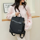 Nylon Women Backpack Anti Theft Bagpack Waterproof Rucksack Lady Large Capacity