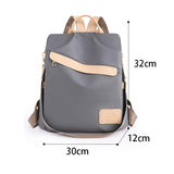 Nylon Women Backpack Anti Theft Bagpack Waterproof Rucksack Lady Large Capacity