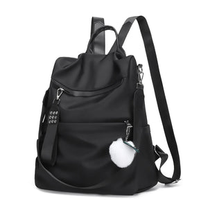 Lightweight Nylon Travel Backpack School Bags for Women