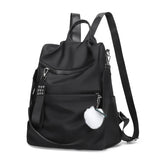 Lightweight Nylon Travel Backpack School Bags for Women