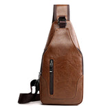 PU Leather Bags Shoulder Crossbody Anti-Theft Messenger Bag