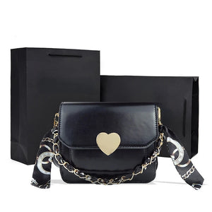 Tide Net Red PU Crossbody Bag Mini Flap Bag for Women
