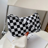Retro Women Handbag Canvas Shoulder Bag High Solid