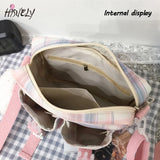 Japanese Style Nylon Tote Bag Crossbody Handbag