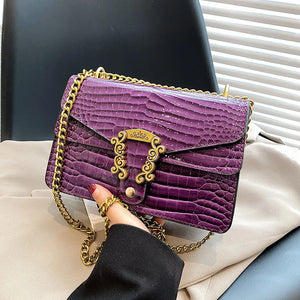 Shoulder Bag Chains Messenger Bag Girls Handbag Leisure Personality Small