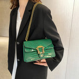 Shoulder Bag Chains Messenger Bag Girls Handbag Leisure Personality Small