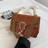 Shoulder Bag Chains Messenger Bag Girls Handbag Leisure Personality Small