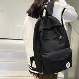 Casual School Backpack for Teenage Girls Boys Travel Rucksack