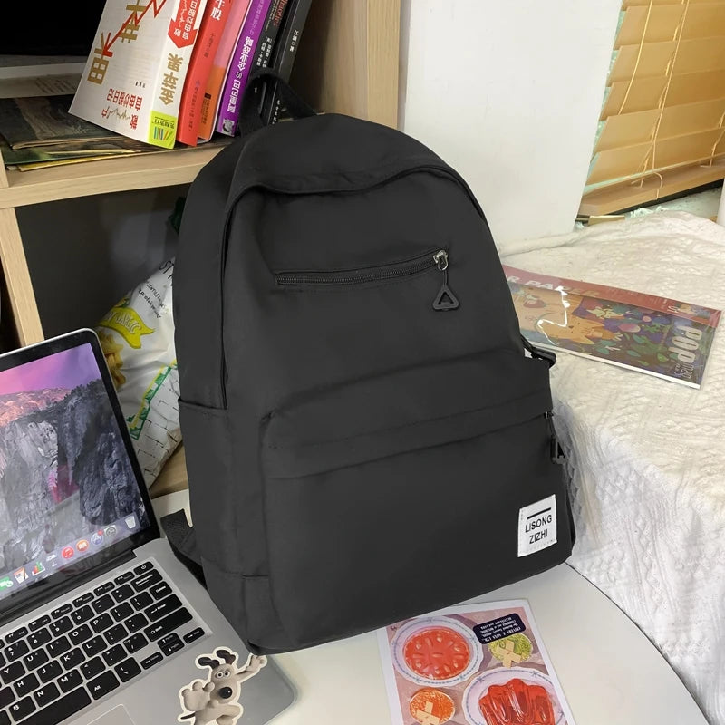 Casual School Backpack for Teenage Girls Boys Travel Rucksack