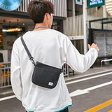 Men's Hip Hop Messenger Bag Mini Shoulder Phone Pouch