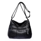 Soft Leather Crossbody Shoulder Bags for Women Large Capacity