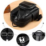 Solid Casual Travel Backpacks High Capacity Student School Bags