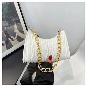 Spring Autum Women Handbag Pu Leather Shoulder Bags Female Casual Solid Bag