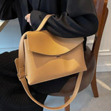 Spring Vintage Large Tote Bag PU Leather Handbag Classic Shoulder Messenger
