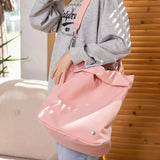 Nylon Multi-function Shoulder Bag with Big Pockets