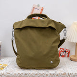 Nylon Multi-function Shoulder Bag with Big Pockets