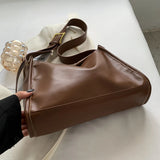 Fashionable Women Shoulder Bag PU Leather Daily Multi-function Tote