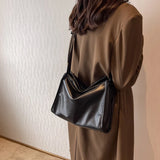 Fashionable Women Shoulder Bag PU Leather Daily Multi-function Tote