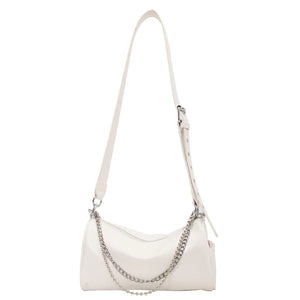 Fashionable Crossbody Shoulder Bag Party Shopping Chain PU Leather