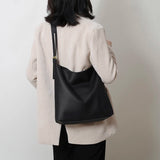 Fashionable Women Shoulder Bags PU Leather Daily Casual Multi-function Tote
