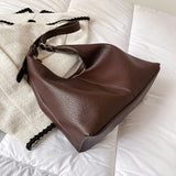 Stylish Zipper Women Shoulder Bags PU Leather For Work Daily