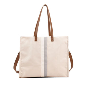 Fashionable Canvas Tote Bag High Capacity