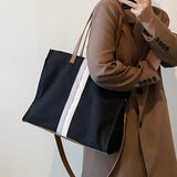 Fashionable Canvas Tote Bag High Capacity