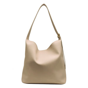 Fashionable PU Leather Women Shoulder Bag with Pocket