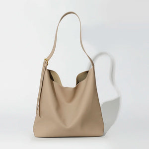 Fashionable PU Leather Women Shoulder Bag with Pocket