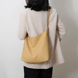 Fashionable PU Leather Women Shoulder Bag with Pocket