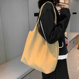 Fashionable Tote Women Shoulder Bags PU Leather Leisure Crossbody Big Space